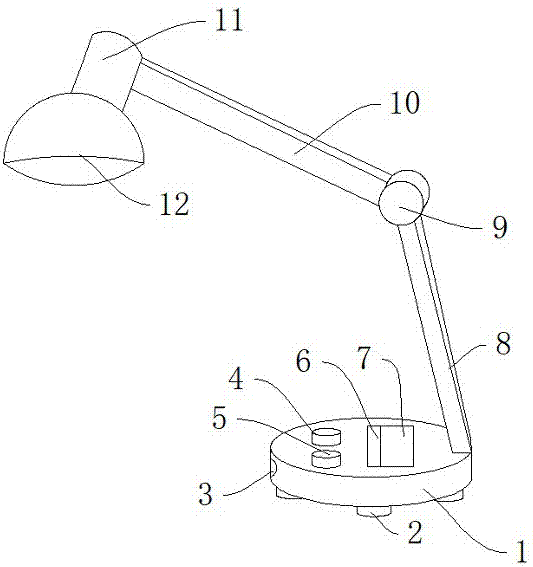 一种具有定时功能的家用灯具的制作方法