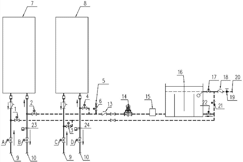 一种水源热泵机组二价铁处理装置的制作方法
