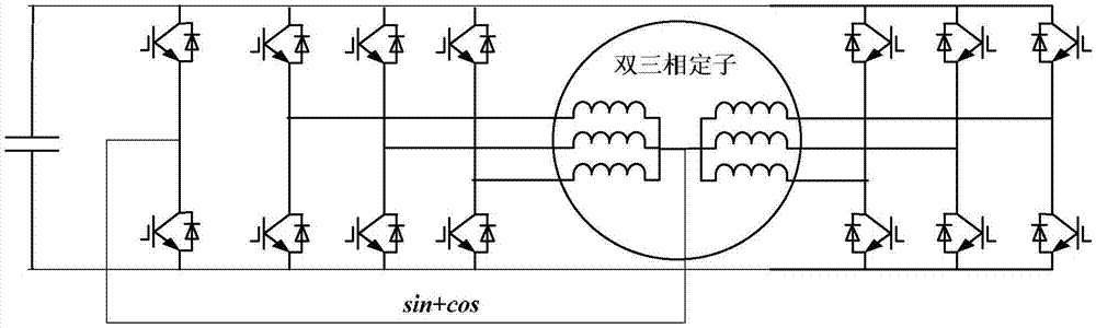 一种双三相同步电机及该电机的谐波磁场定向无刷励磁方法与流程
