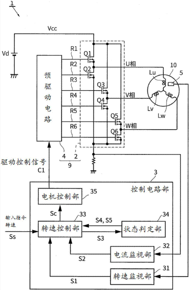 电机驱动控制装置及电机驱动控制方法与流程