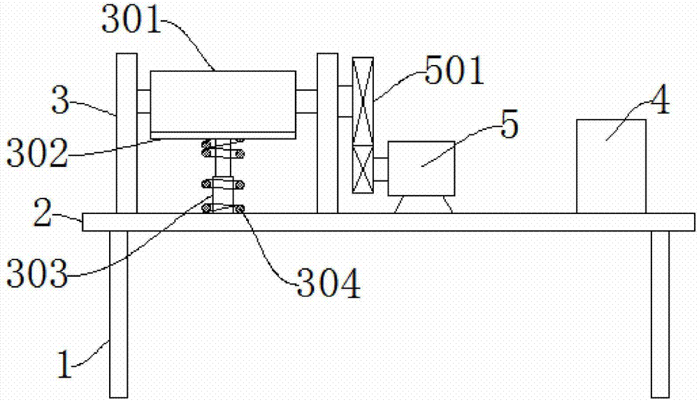 一种隔离开关连接铜带成型装置的制作方法