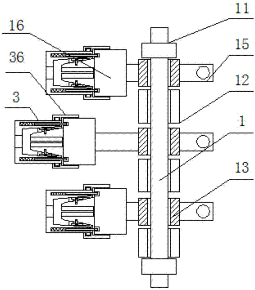 一种温升低电阻小可连续满载运行密集型连接头的制作方法