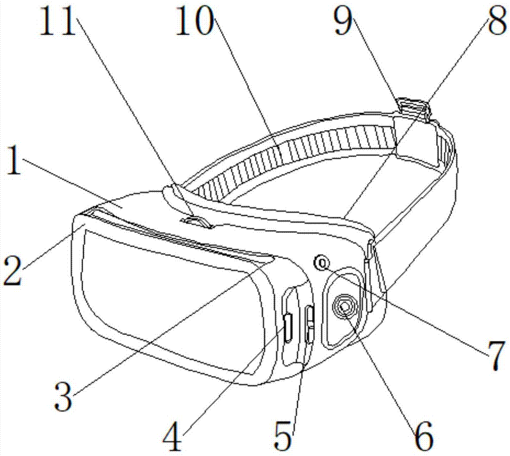 一种可自动去油清洗烘干的VR眼镜镜片的制作方法