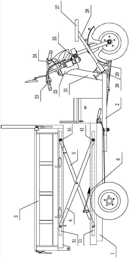 车厢升降式正反两用电动三轮车的制作方法