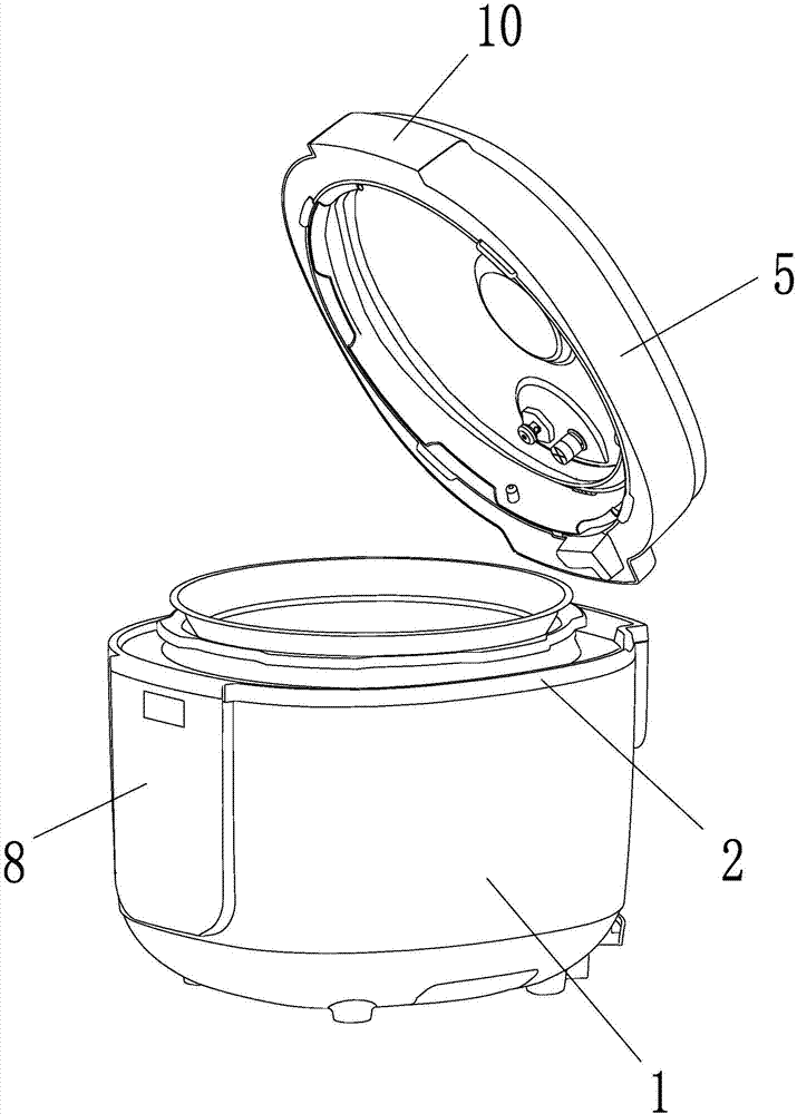 一种电压力煲的制作方法