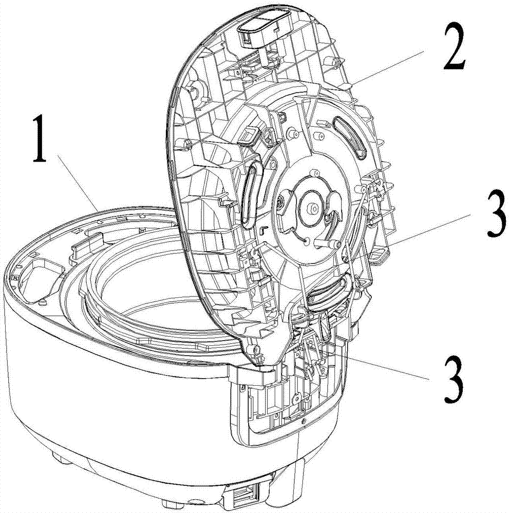 一种平稳开盖的烹饪器具的制作方法