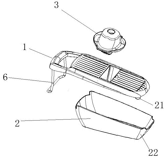 一种切丝套件的制作方法