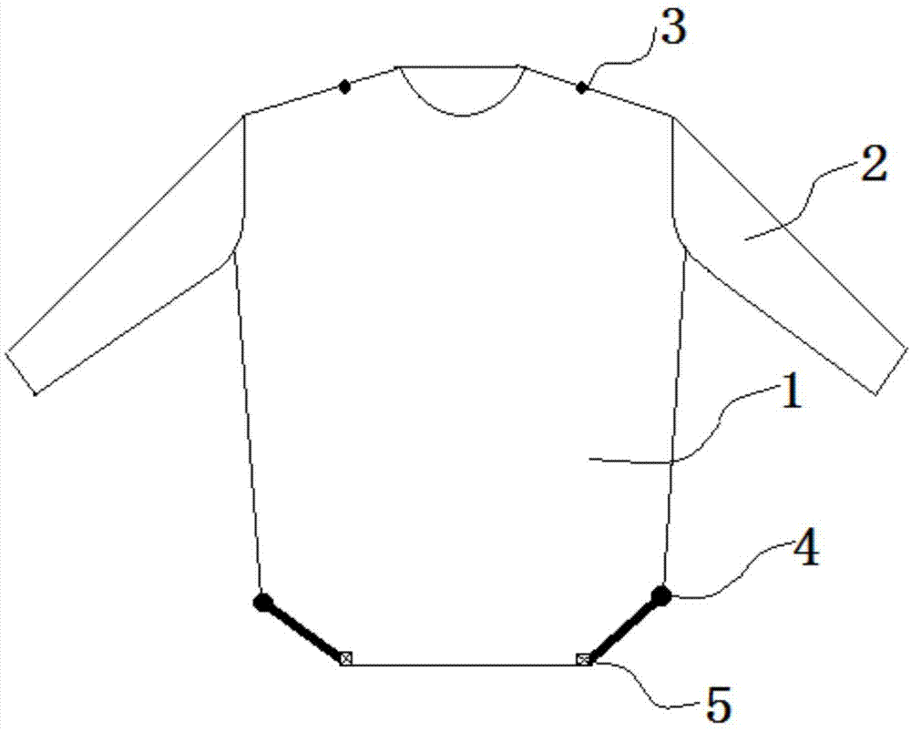 多功能变形家居服的制作方法