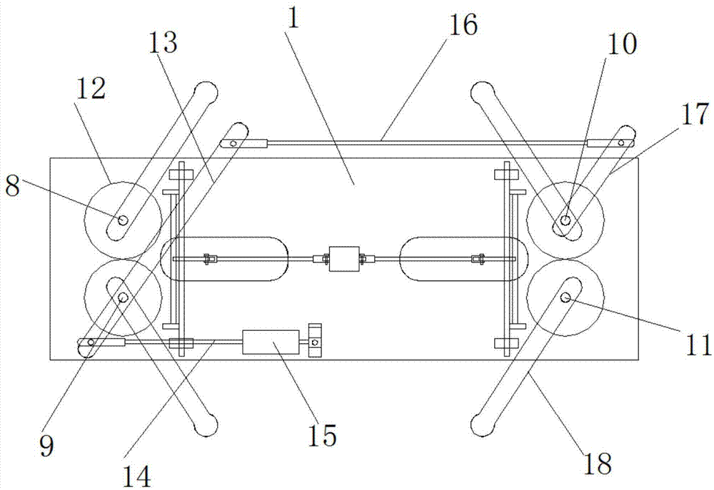 一种铝合金轮毂夹紧定位装置的制作方法