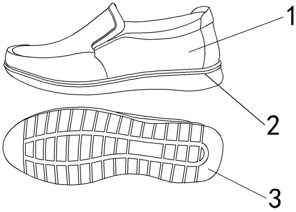 可换底的皮鞋的制作方法