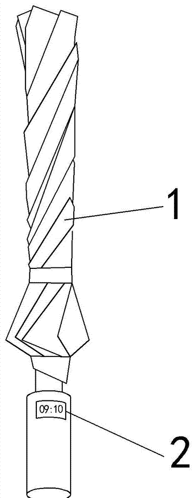 可显示时间的雨伞的制作方法