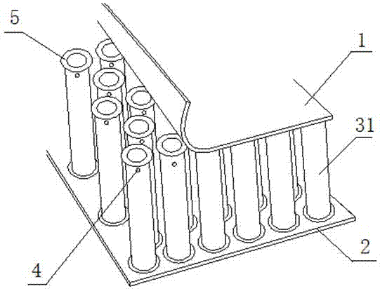 一种钎焊夹芯复合板排气结构的制作方法