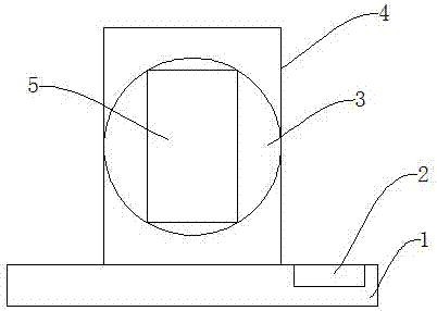 一种油封内口检具用翻转结构的制作方法