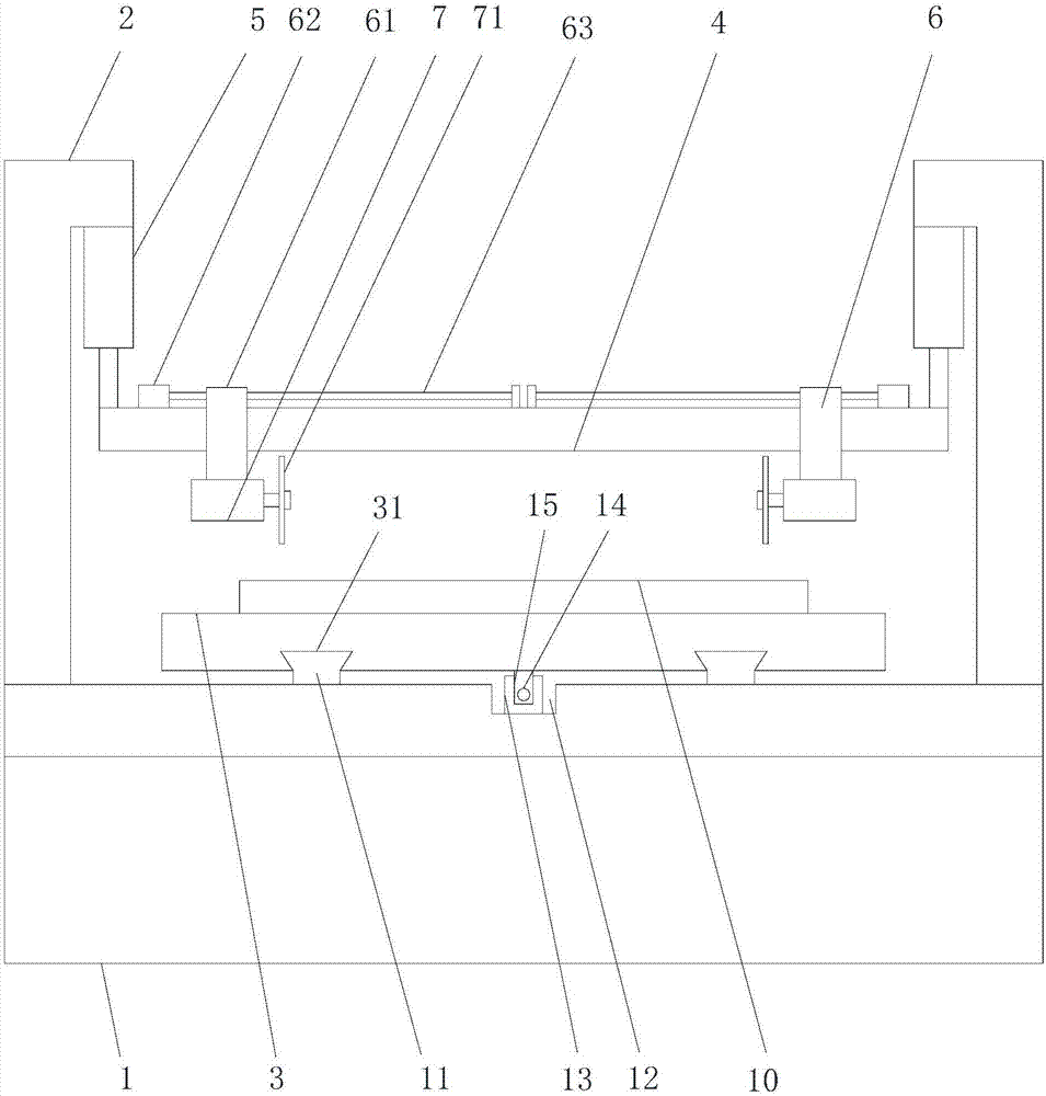 一种门皮快速开槽设备的制作方法