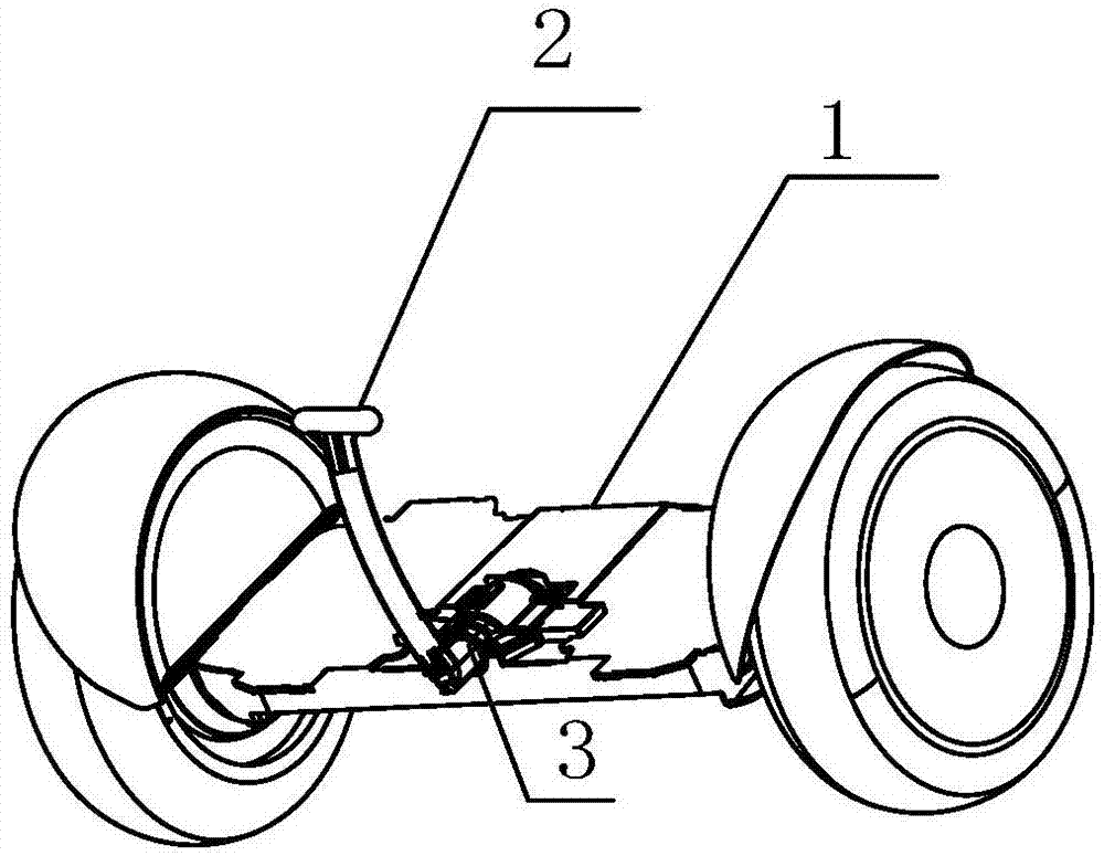 一种平衡车的转向连接结构和平衡车的制作方法