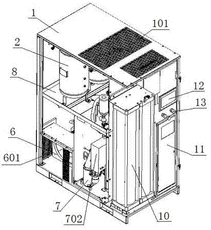 一体式集成制氧系统的制作方法