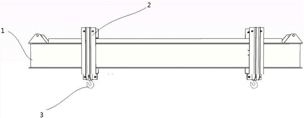 一种可自动调整吊点位置的叠合梁/板吊装装置的制作方法