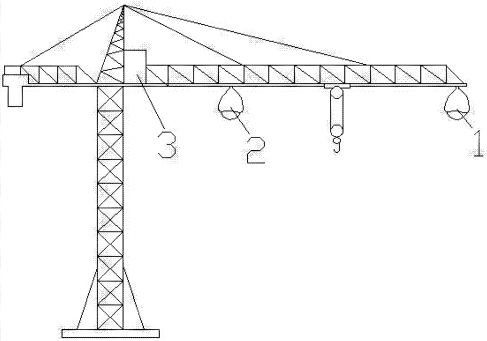 一种建筑工地塔吊车的安全驾驶监控系统的制作方法