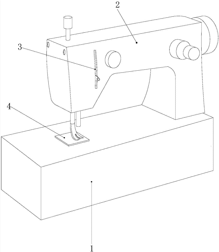 一种设防缠线结构的缝纫机的制作方法