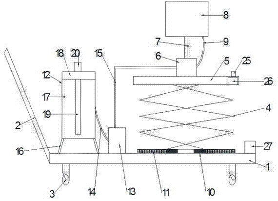 一种建筑用刷墙机的制作方法