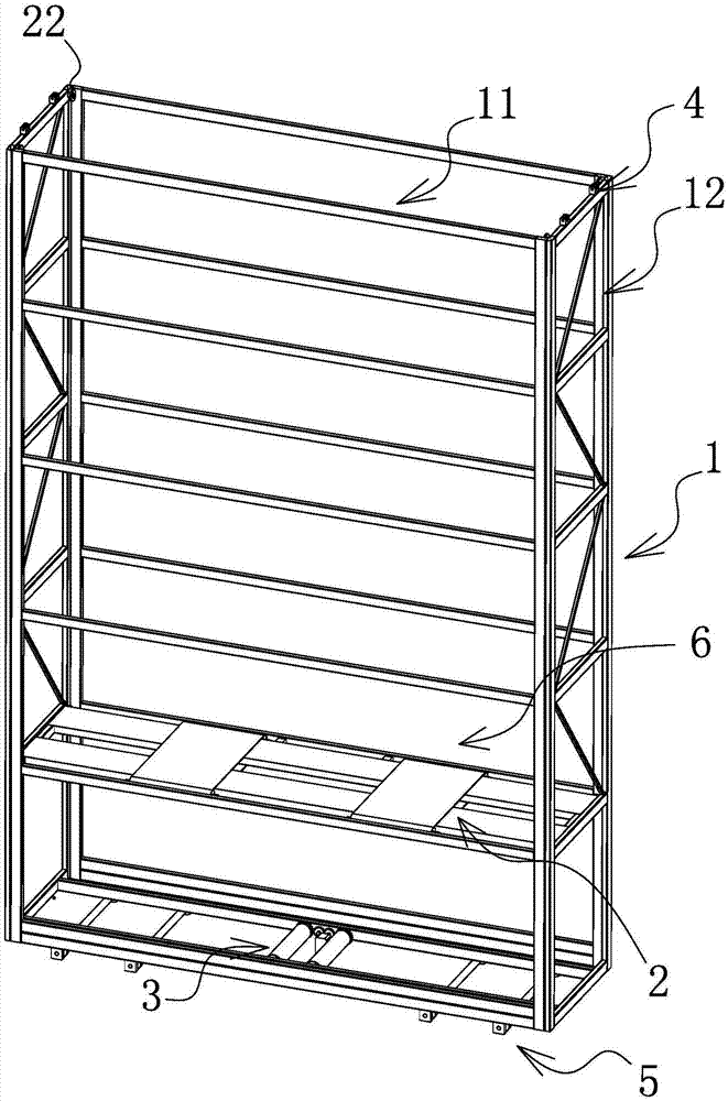 立体车库的升降机总成的制作方法