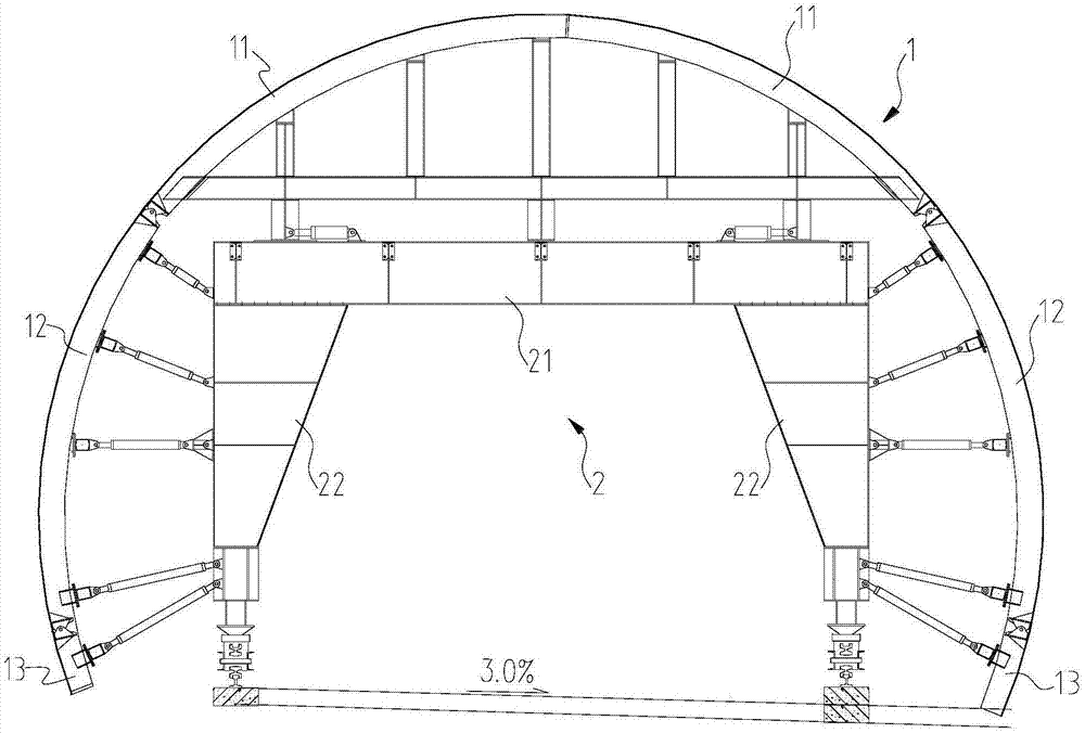 隧道二次衬砌模板台车维修方法与流程