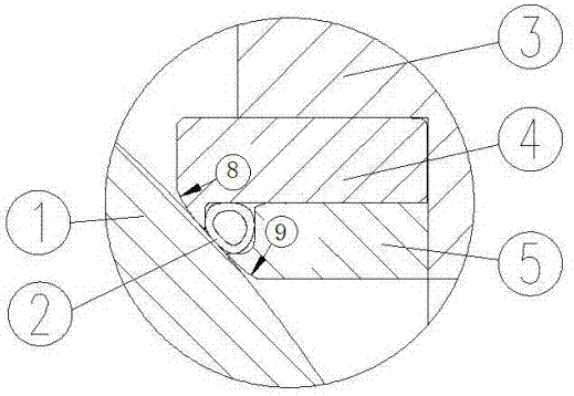 轨道球阀阀座结构的制作方法