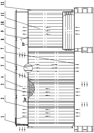 一种玉米烘干机用换热器的制作方法