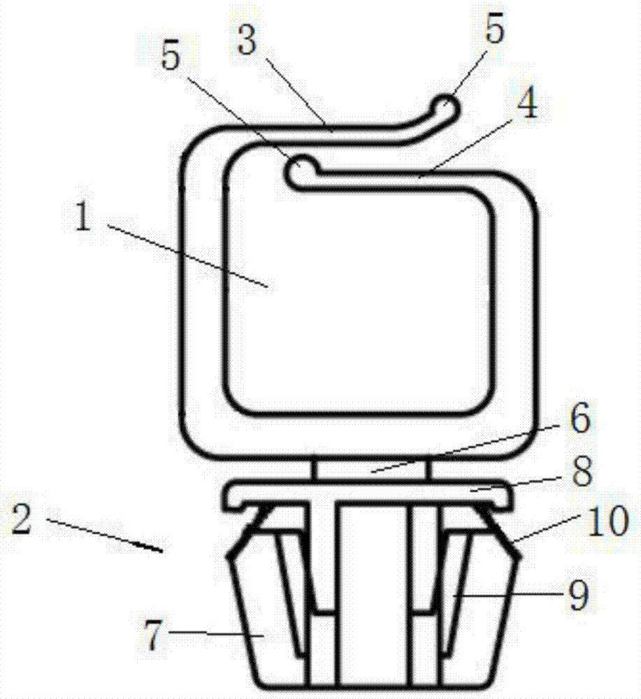 一种光纤安装件的制作方法