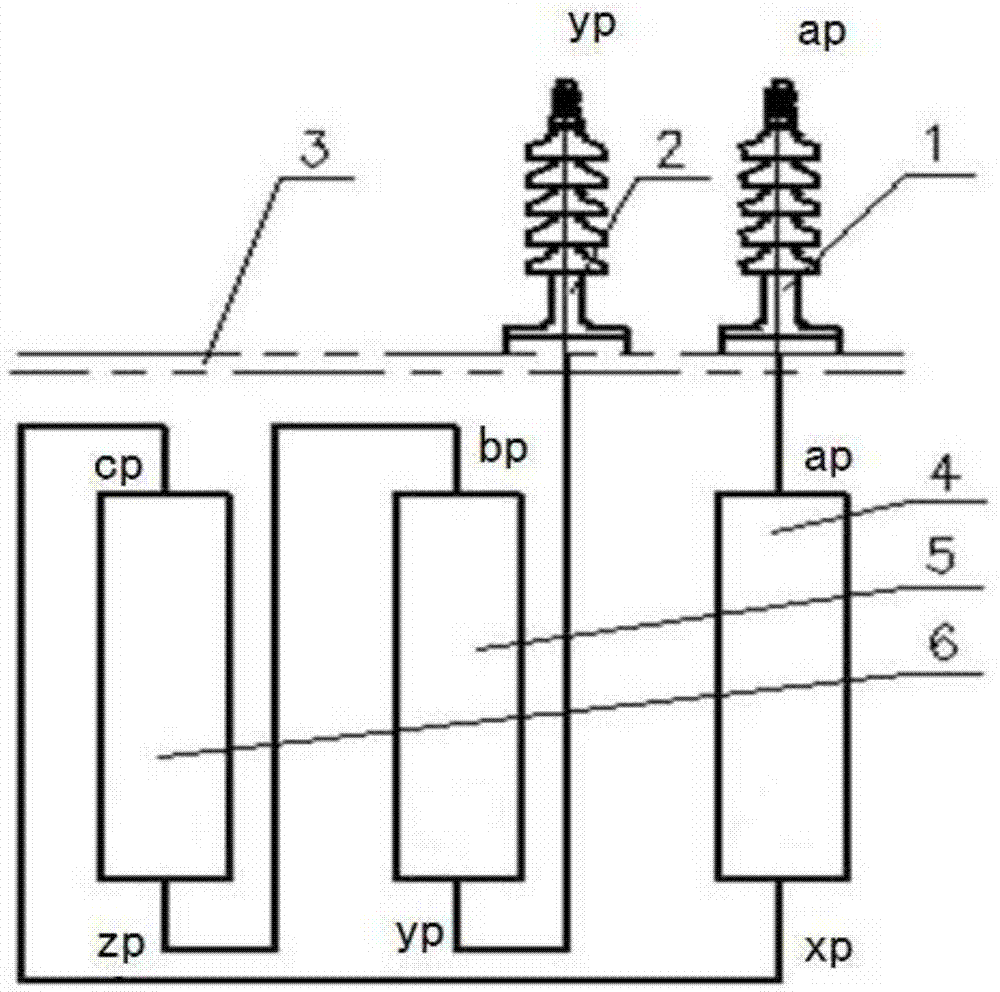 一种电力变压器平衡绕组的出线装置的制作方法