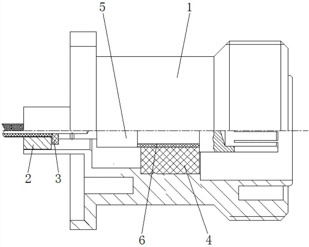 一种7-16-KFH-141插孔连接器的制作方法