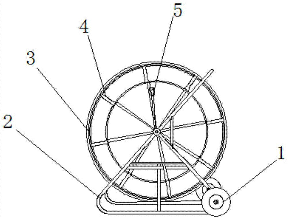 一种建筑电气工程穿线施工装置的制作方法