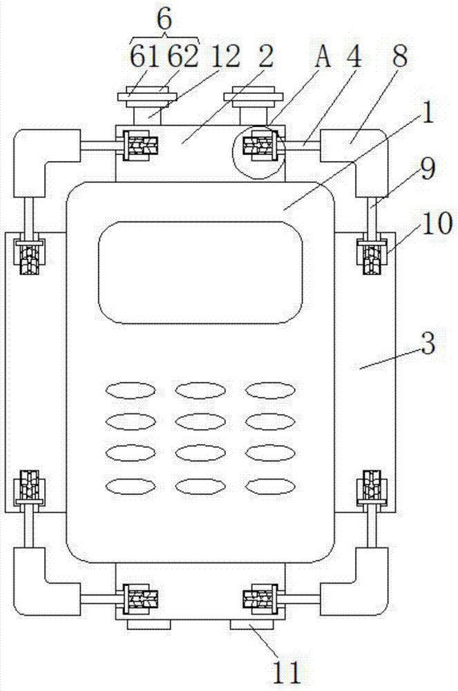 一种新型防摔防撞式POS机的制作方法