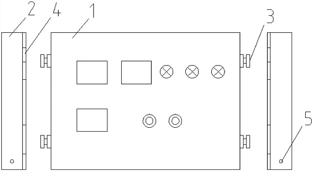 开关柜抽屉仪表板的制作方法