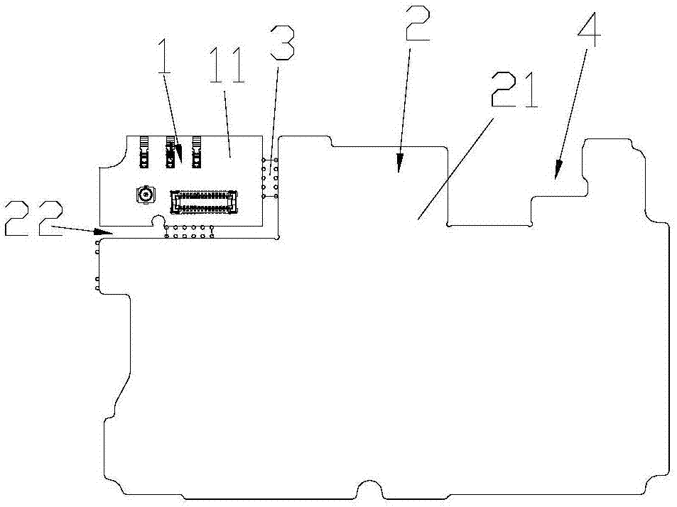 主板组件及主板组件拼板的制作方法