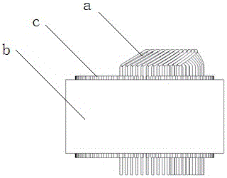 一种扁线电机定子自动插线结构的制作方法