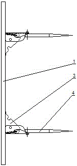 一种可折叠式掏挖桩孔洞盖板的制作方法