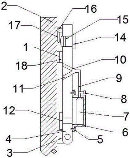 一种新型管道井预制组件的制作方法