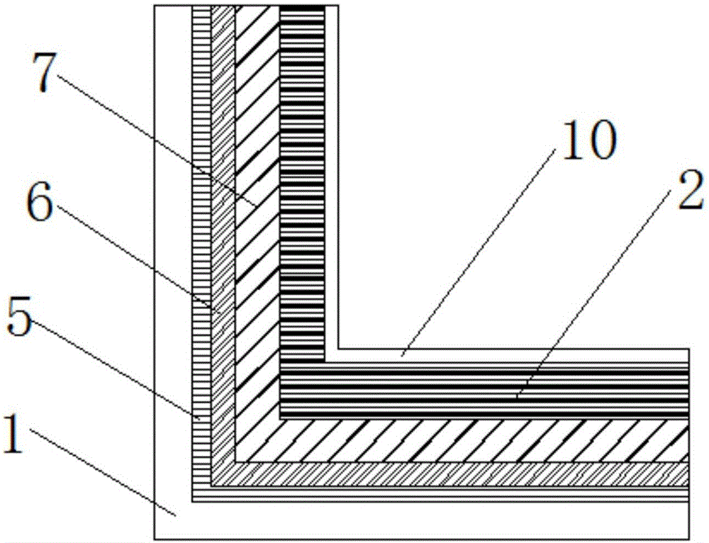 一种钢结构节能型外墙的制作方法