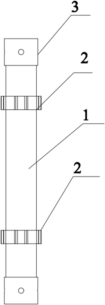支撑架用立杆的制作方法