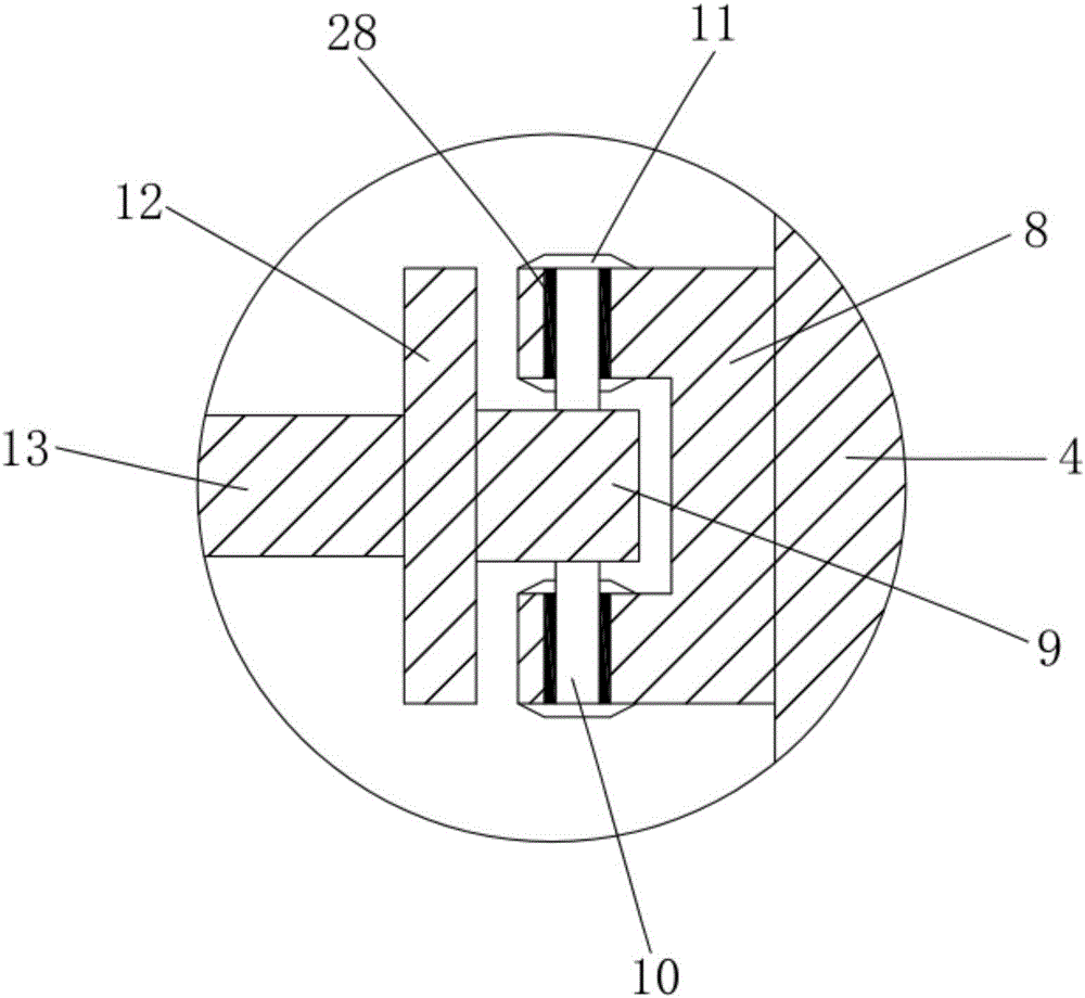 一种开关柜柜门五防挂锁结构的制作方法