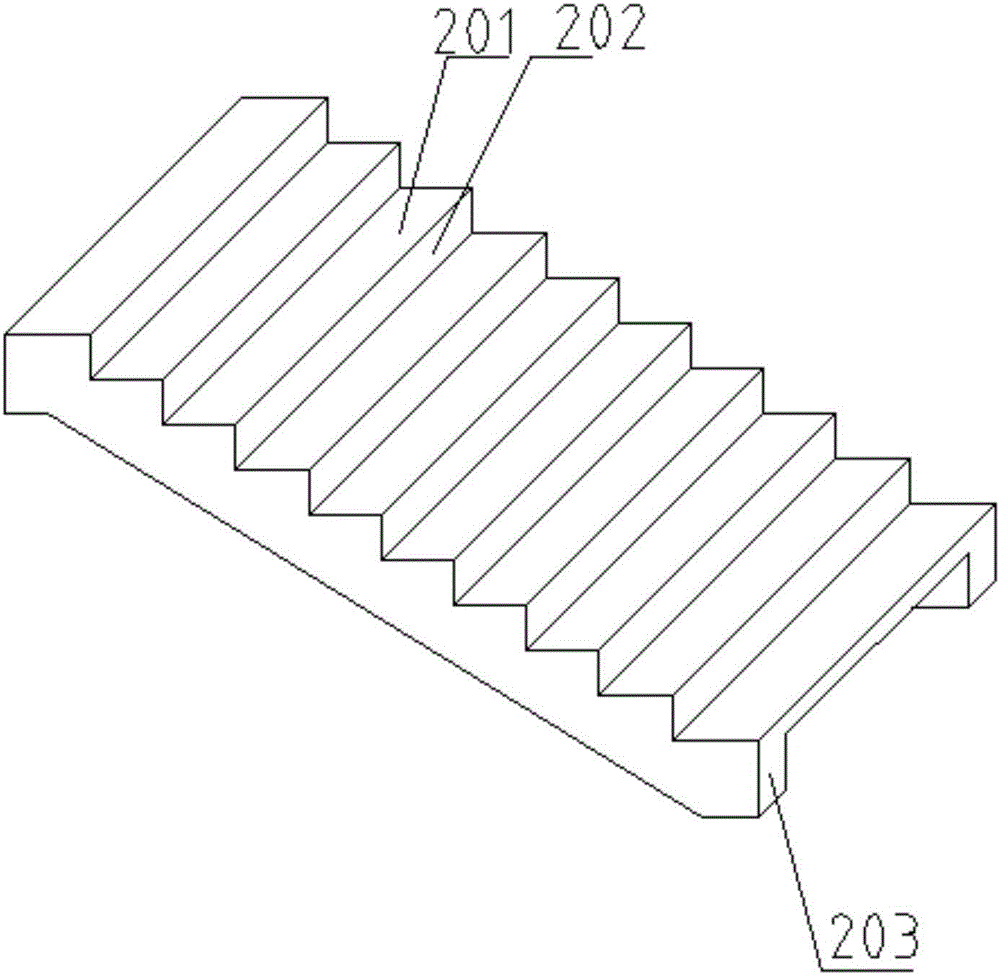 一种预制梁式楼梯及其专用模具的制作方法