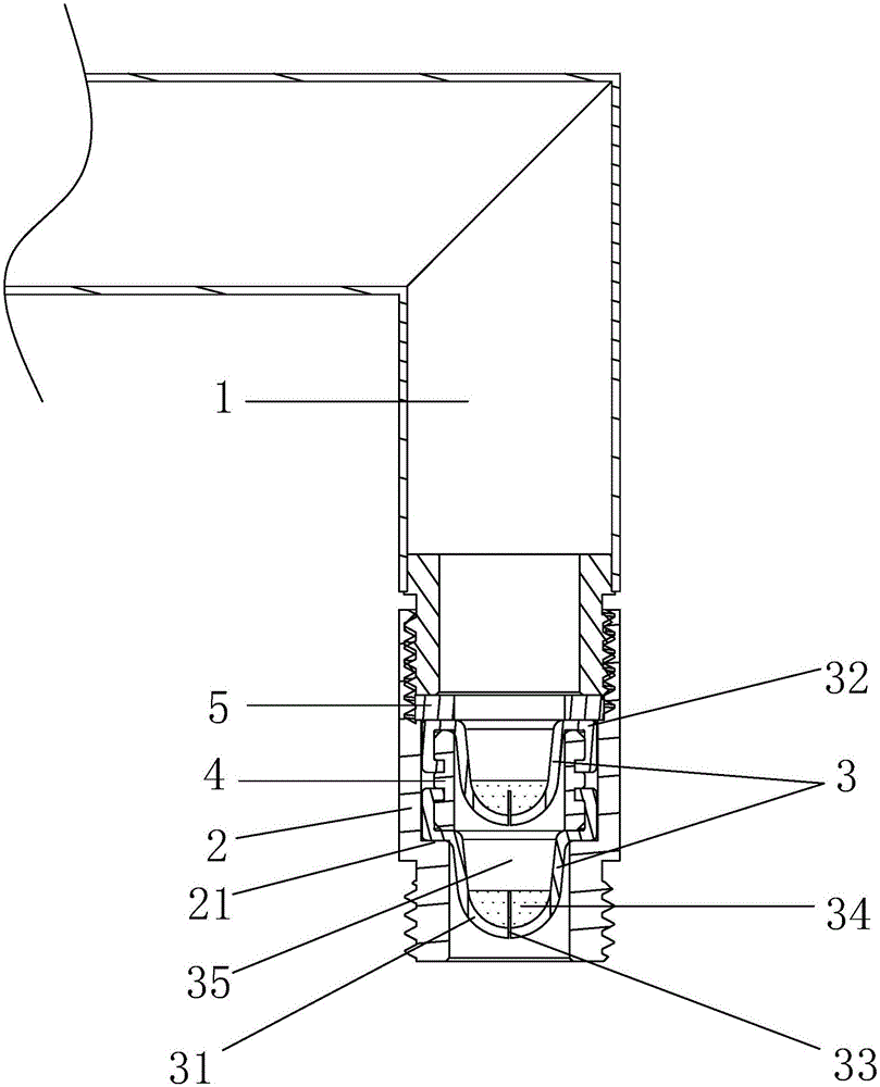 一种止漏结构的制作方法