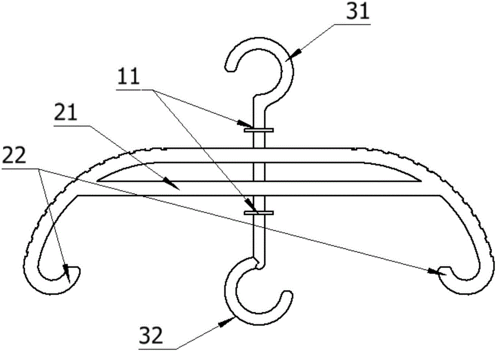 一种多用途衣架的制作方法