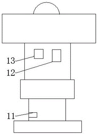 一种办公室用的声控LED格栅灯的制作方法