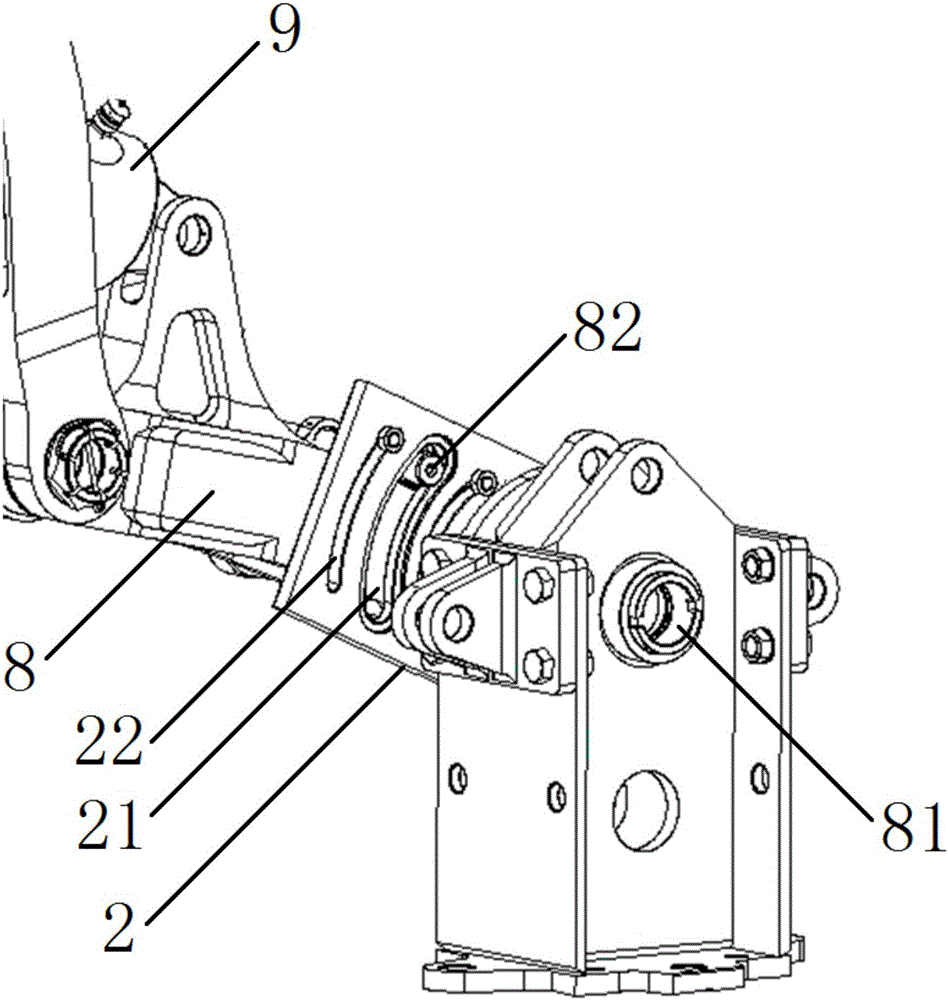 用于摇臂式起落架的可调节机轮加载件的制作方法