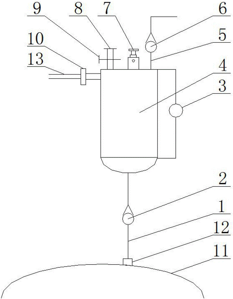 高压釜进料滴加罐的制作方法