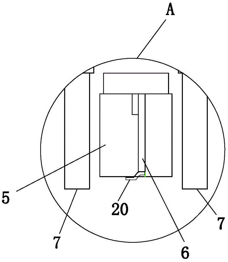 一种打卡勾模具的脱料结构的制作方法