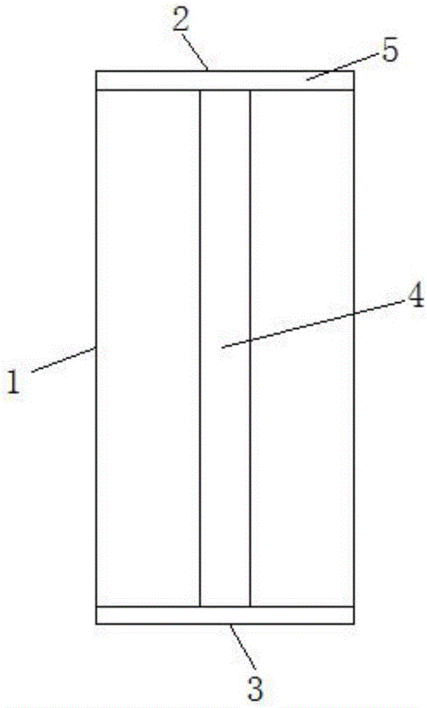 一种硬度高耐使用的双三角点卡丝纸管的制作方法