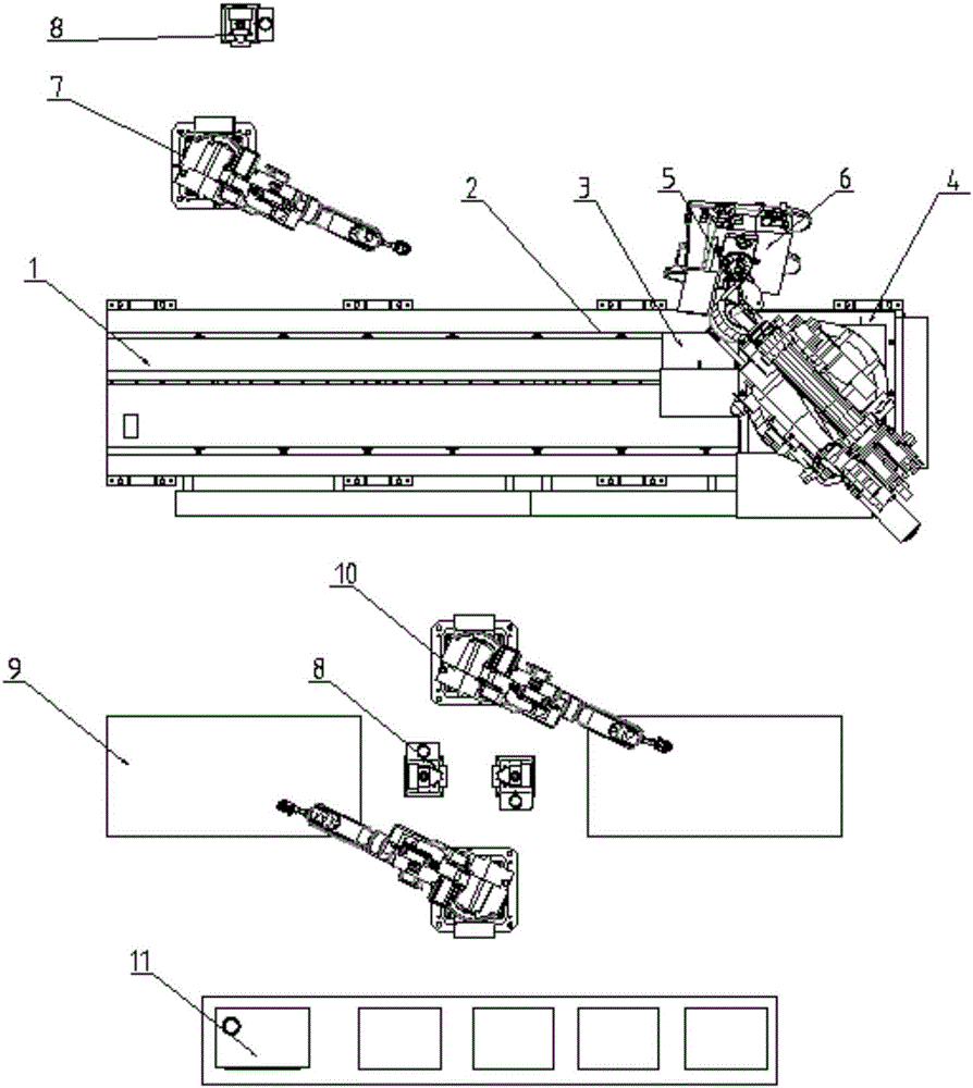 一种搬运车车架机器人自动焊接系统的制作方法